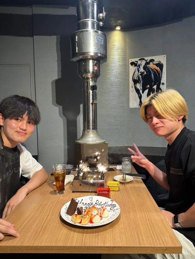 .
ご来店いただきありがとうございました☺️

大切な時間を当店でお過ごし頂けてとても光栄です！
プレートも喜んでいただけてよかったです✨️

またお会いできる日を楽しみにしております！

byあや

#一心たん助 #牛タン食べ放題