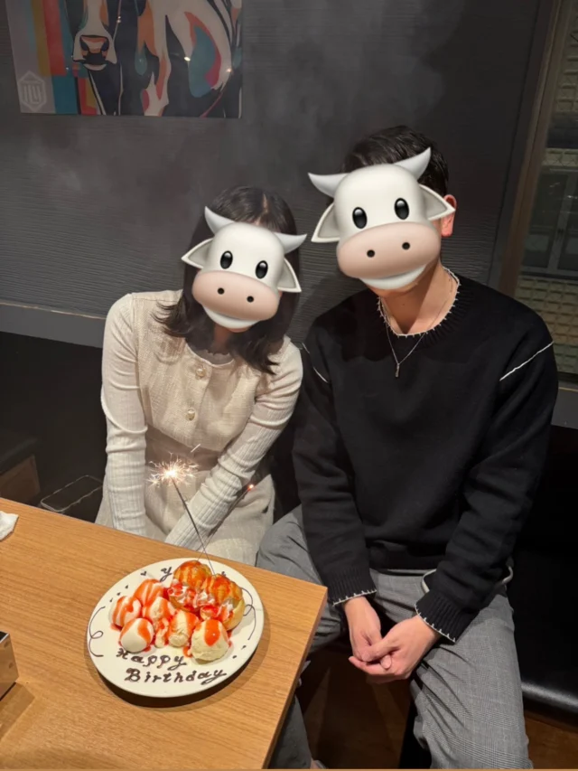 .
ご来店いただいた日がお誕生日❣️
おめでとうございます！

実は卒業生のお友達さん👩🏼‍🎓
ご来店ありがとうございました〜！

byお疲れ様です！！

#一心たん助 #牛タン食べ放題